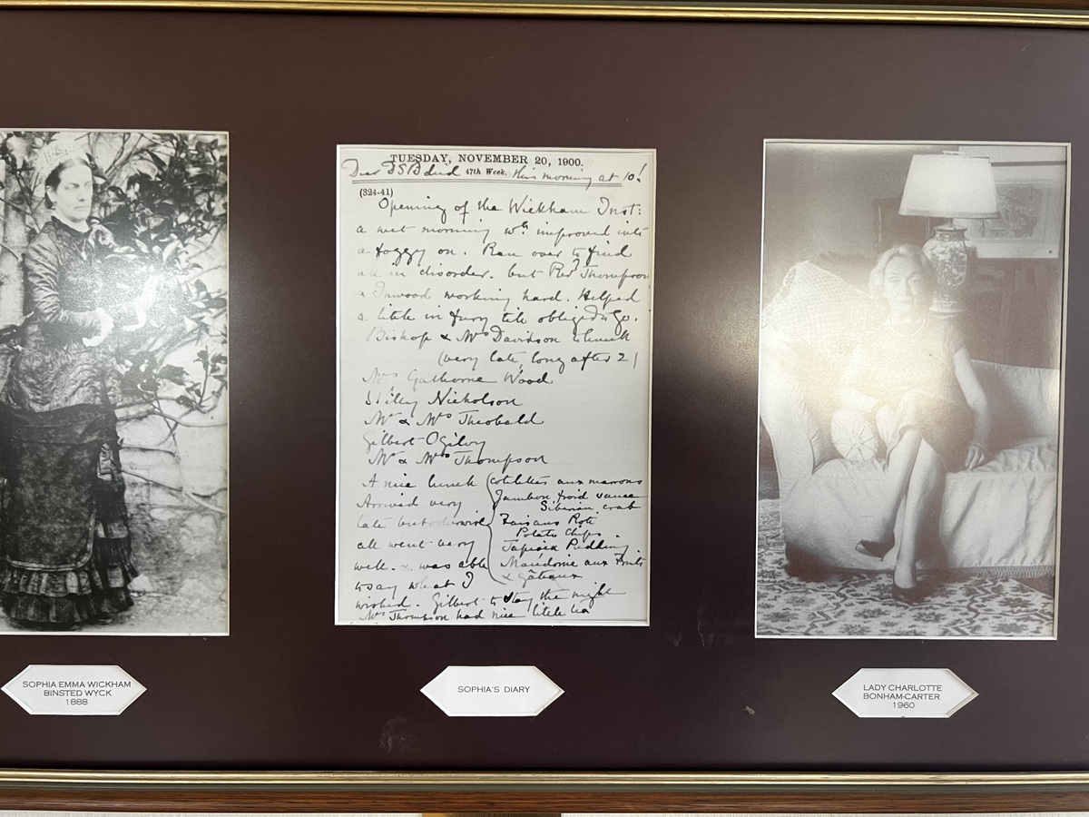 Opening of the Wickham.  Nov 20, 1900